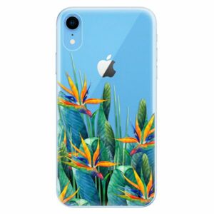 Odolné silikonové pouzdro iSaprio - Exotic Flowers - iPhone XR obraz