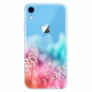 Odolné silikonové pouzdro iSaprio - Rainbow Grass - iPhone XR obraz