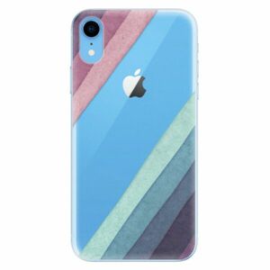 Odolné silikonové pouzdro iSaprio - Glitter Stripes 01 - iPhone XR obraz