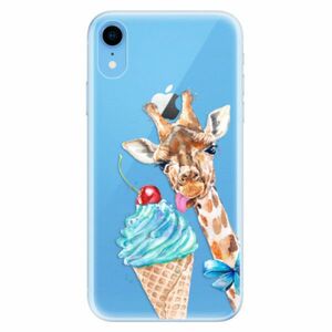 Odolné silikonové pouzdro iSaprio - Love Ice-Cream - iPhone XR obraz