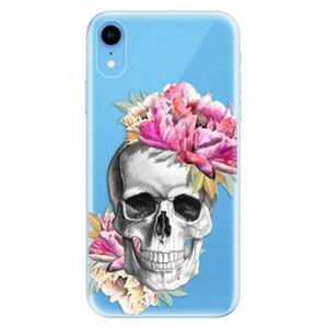 Odolné silikonové pouzdro iSaprio - Pretty Skull - iPhone XR obraz