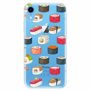 Odolné silikonové pouzdro iSaprio - Sushi Pattern - iPhone XR obraz
