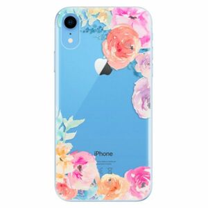Odolné silikonové pouzdro iSaprio - Flower Brush - iPhone XR obraz
