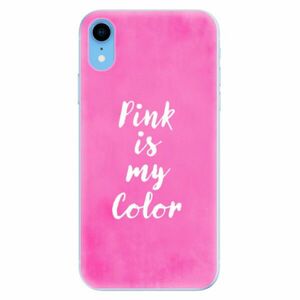 Odolné silikonové pouzdro iSaprio - Pink is my color - iPhone XR obraz