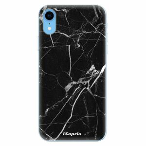 Odolné silikonové pouzdro iSaprio - Black Marble 18 - iPhone XR obraz