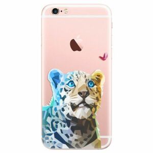 Odolné silikonové pouzdro iSaprio - Leopard With Butterfly - iPhone 6 Plus/6S Plus obraz