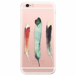 Odolné silikonové pouzdro iSaprio - Three Feathers - iPhone 6 Plus/6S Plus obraz