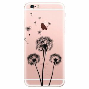 Odolné silikonové pouzdro iSaprio - Three Dandelions - black - iPhone 6 Plus/6S Plus obraz