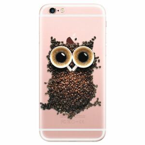 Odolné silikonové pouzdro iSaprio - Owl And Coffee - iPhone 6 Plus/6S Plus obraz