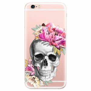 Odolné silikonové pouzdro iSaprio - Pretty Skull - iPhone 6 Plus/6S Plus obraz