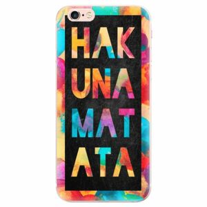 Odolné silikonové pouzdro iSaprio - Hakuna Matata 01 - iPhone 6 Plus/6S Plus obraz