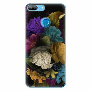 Odolné silikonové pouzdro iSaprio - Dark Flowers - Huawei Honor 9 Lite obraz