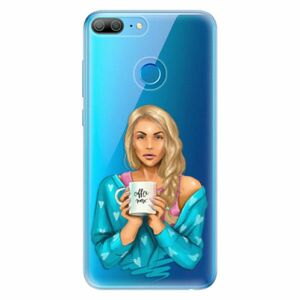 Odolné silikonové pouzdro iSaprio - Coffe Now - Blond - Huawei Honor 9 Lite obraz