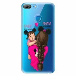 Odolné silikonové pouzdro iSaprio - Mama Mouse Brunette and Girl - Huawei Honor 9 Lite obraz