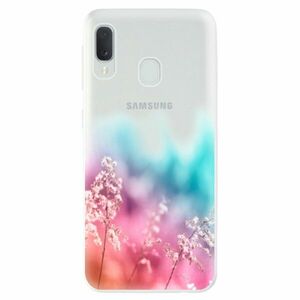 Odolné silikonové pouzdro iSaprio - Rainbow Grass - Samsung Galaxy A20e obraz