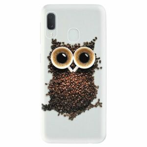 Odolné silikonové pouzdro iSaprio - Owl And Coffee - Samsung Galaxy A20e obraz