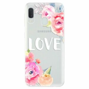 Odolné silikonové pouzdro iSaprio - Love - Samsung Galaxy A20e obraz