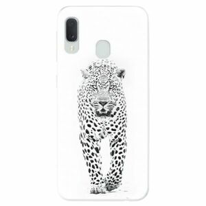 Odolné silikonové pouzdro iSaprio - White Jaguar - Samsung Galaxy A20e obraz