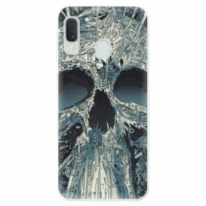 Odolné silikonové pouzdro iSaprio - Abstract Skull - Samsung Galaxy A20e obraz