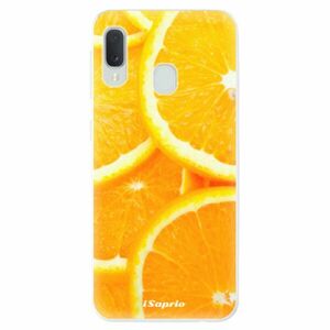Odolné silikonové pouzdro iSaprio - Orange 10 - Samsung Galaxy A20e obraz