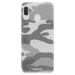 Odolné silikonové pouzdro iSaprio - Gray Camuflage 02 - Samsung Galaxy A20e obraz