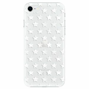 Plastové pouzdro iSaprio - Stars Pattern - white - iPhone SE 2020 obraz
