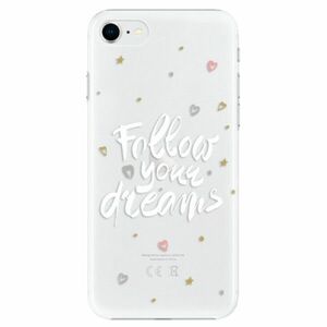 Plastové pouzdro iSaprio - Follow Your Dreams - white - iPhone SE 2020 obraz