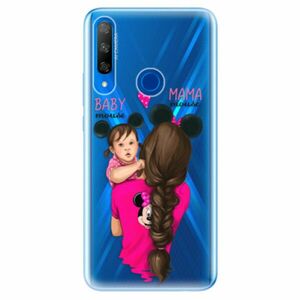 Odolné silikonové pouzdro iSaprio - Mama Mouse Brunette and Girl - Huawei Honor 9X obraz