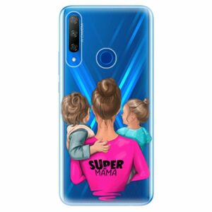 Odolné silikonové pouzdro iSaprio - Super Mama - Boy and Girl - Huawei Honor 9X obraz
