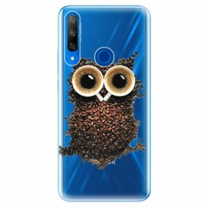 Odolné silikonové pouzdro iSaprio - Owl And Coffee - Huawei Honor 9X obraz