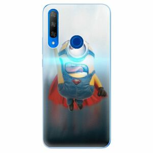 Odolné silikonové pouzdro iSaprio - Mimons Superman 02 - Huawei Honor 9X obraz