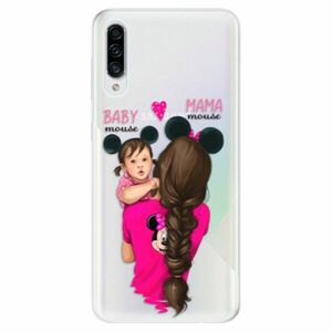 Odolné silikonové pouzdro iSaprio - Mama Mouse Brunette and Girl - Samsung Galaxy A30s obraz