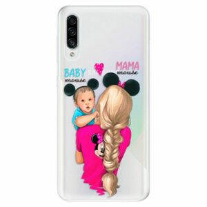 Odolné silikonové pouzdro iSaprio - Mama Mouse Blonde and Boy - Samsung Galaxy A30s obraz