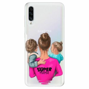Odolné silikonové pouzdro iSaprio - Super Mama - Boy and Girl - Samsung Galaxy A30s obraz