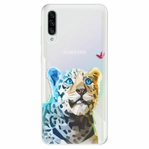 Odolné silikonové pouzdro iSaprio - Leopard With Butterfly - Samsung Galaxy A30s obraz