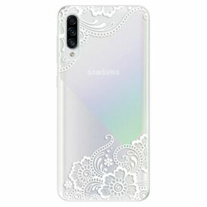 Odolné silikonové pouzdro iSaprio - White Lace 02 - Samsung Galaxy A30s obraz
