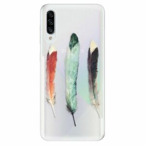 Odolné silikonové pouzdro iSaprio - Three Feathers - Samsung Galaxy A30s obraz