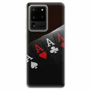 Odolné silikonové pouzdro iSaprio - Poker - Samsung Galaxy S20 Ultra obraz