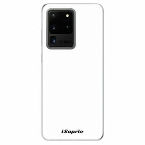 Odolné silikonové pouzdro iSaprio - 4Pure - bílý - Samsung Galaxy S20 Ultra obraz