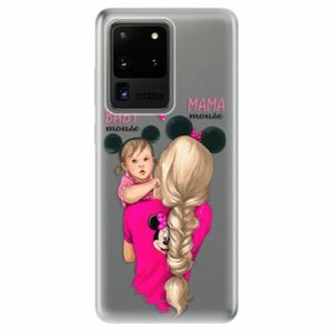 Odolné silikonové pouzdro iSaprio - Mama Mouse Blond and Girl - Samsung Galaxy S20 Ultra obraz