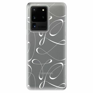 Odolné silikonové pouzdro iSaprio - Fancy - white - Samsung Galaxy S20 Ultra obraz
