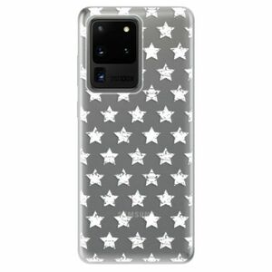 Odolné silikonové pouzdro iSaprio - Stars Pattern - white - Samsung Galaxy S20 Ultra obraz