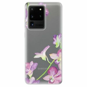 Odolné silikonové pouzdro iSaprio - Purple Orchid - Samsung Galaxy S20 Ultra obraz