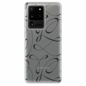 Odolné silikonové pouzdro iSaprio - Fancy - black - Samsung Galaxy S20 Ultra obraz