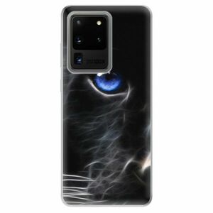 Odolné silikonové pouzdro iSaprio - Black Puma - Samsung Galaxy S20 Ultra obraz