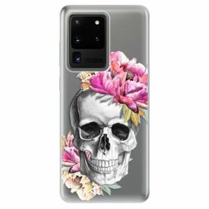 Odolné silikonové pouzdro iSaprio - Pretty Skull - Samsung Galaxy S20 Ultra obraz