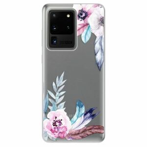 Odolné silikonové pouzdro iSaprio - Flower Pattern 04 - Samsung Galaxy S20 Ultra obraz