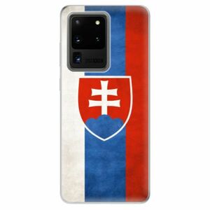 Odolné silikonové pouzdro iSaprio - Slovakia Flag - Samsung Galaxy S20 Ultra obraz