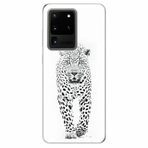 Odolné silikonové pouzdro iSaprio - White Jaguar - Samsung Galaxy S20 Ultra obraz