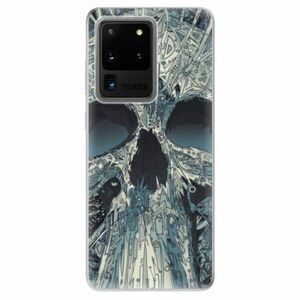 Odolné silikonové pouzdro iSaprio - Abstract Skull - Samsung Galaxy S20 Ultra obraz